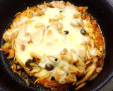 鶏肉ときのこのキムチーズ炒め作り方4写真