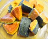 炊飯器で簡単☆かぼちゃの寒天ケーキ作り方1写真