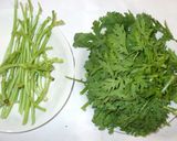 春菊の白和え♪簡単大量消費ごま和えサラダ作り方3写真