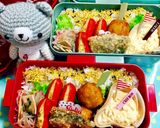 お弁当に＊ウインナーチーズ＊ドッグ作り方7写真