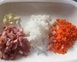 余ったご飯もち麦de味噌ミルク リゾット作り方1写真