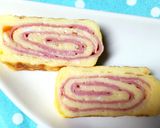 ビアハム使用で簡単♡美味しいハム入卵焼き作り方4写真
