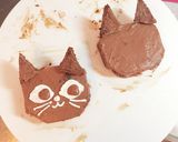 ハロウィン☆簡単黒猫ちゃんのプチケーキ作り方10写真