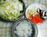 しょうゆ味☆白菜と豚肉で具だくさんおつゆ作り方2写真