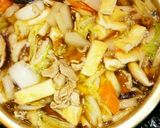 しょうゆ味☆白菜と豚肉で具だくさんおつゆ作り方7写真