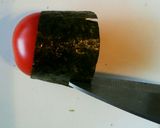 キャラ弁*ミニトマトでミニミッキー作り方4写真