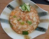 キムチ粥（血管ダイエット食961）作り方4写真