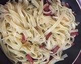 生クリーム不要！豆乳カルボナーラ！作り方5写真