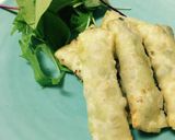 家飲みに＊パセリ風味のチーズ巻き作り方7写真