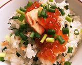 炊飯器で簡単♪鮭とわかめのおこわ。。作り方6写真