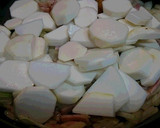 あごだしつゆで作る　里芋と豆乳のグラタン作り方3写真
