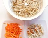 簡単♪カレー風味の竹輪きんぴらゴボウ作り方2写真