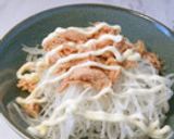 エコ♪　お刺身のツマでツナサラダ♪作り方4写真