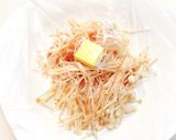 レンジのみで簡単♪明太エノキバター作り方4写真