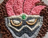 キャラケーキ☆仮面ライダーエグゼイド☆作り方7写真