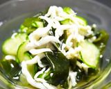あと一品♪わかめとしらすの酢の物作り方5写真