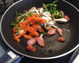 味付けダシダのみの焼きうどん！作り方5写真
