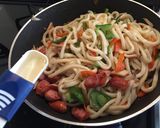味付けダシダのみの焼きうどん！作り方9写真