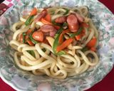 味付けダシダのみの焼きうどん！作り方10写真