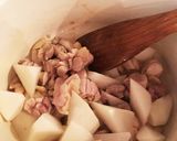 大根 里芋 蓮根 こんにゃく 人参 鶏肉作り方6写真