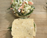 だし巻卵と野菜サラダの涼感和風マフィン作り方5写真