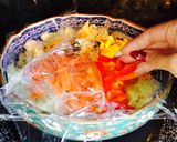 レンジ５分白菜消費！子ども人気冬のサラダ作り方3写真