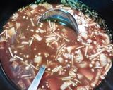 えのきと豆腐のお味噌汁作り方3写真