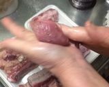 甘辛☆豚のスペアリブ赤ワイン炒め作り方3写真