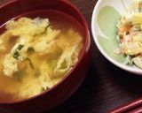超簡単！卵とベーコンのコンソメスープ！作り方4写真