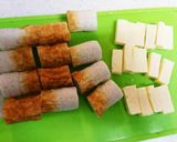 お弁当にも☆チーズちくわの磯辺揚げ☆作り方1写真