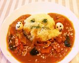 お子様ハロウィンカレー♪作り方8写真
