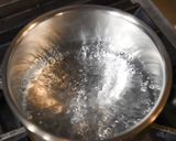 小松菜と温泉卵のスープがけ飯作り方9写真