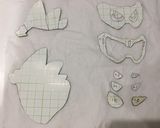 キャラ弁 仮面ライダーエグゼイド レベ1作り方1写真