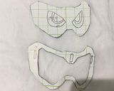 キャラ弁 仮面ライダーエグゼイド レベ1作り方4写真