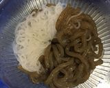 大根の煮物＋シラタキ＋コンニャク＋挽肉作り方2写真