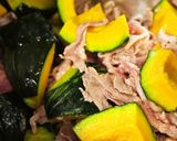 箸がススム!煮崩れしない豚肉と南瓜の煮物作り方3写真
