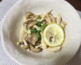 【簡単5分で常備菜】きのこのバタポン炒め作り方3写真