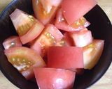 フェタチーズ トマトにのせるだけ作り方1写真