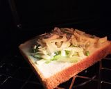シャキシャキ☆しらす葱チーズトースト作り方4写真