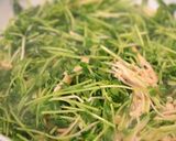 豆苗のガーリック炒め【作り置き】作り方2写真