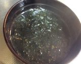 豆苗・明太子の焼飯と海苔簡単スープ♪作り方6写真
