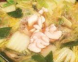 あご出汁のトロトロ白菜と白子鍋作り方6写真