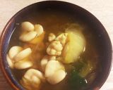あご出汁のトロトロ白菜と白子鍋作り方7写真