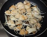 鶏むね肉とエリンギのバター醤油ソテー作り方5写真