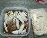 ☆手抜き☆ ずぼら弁当 ～温かいうどん～作り方1写真