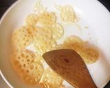 豚バラ入りのきんぴらレンコン♪作り方2写真