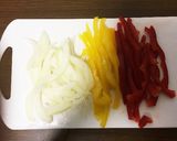 豚のごまドレ炒め・アボカド乗せ！！作り方1写真