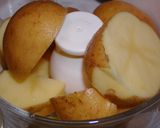 簡単おつまみ ネギじゃが焼き作り方1写真