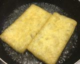 たぬき飯のお揚げ巻き♡きのこあん添え作り方2写真