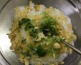 たぬき飯のお揚げ巻き♡きのこあん添え作り方4写真